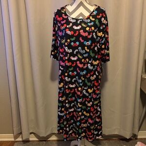 Charlie’s Project Disney Colorful Patterned Maxi Dress